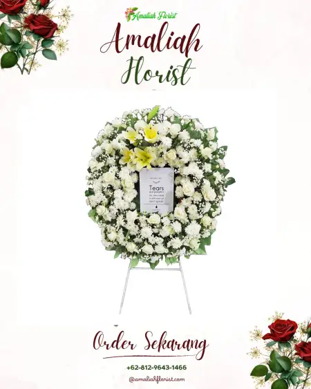 Krans Bunga Duka Amuntai Utara
