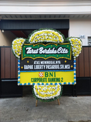 Papan Bunga Duka di Amuntai Utara