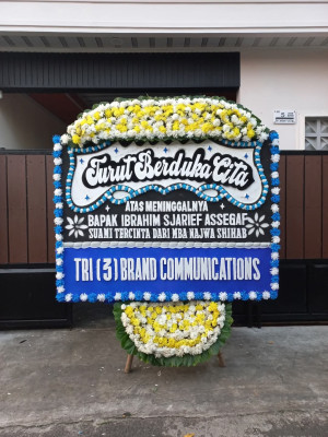 Papan Bunga Duka di Amuntai Utara